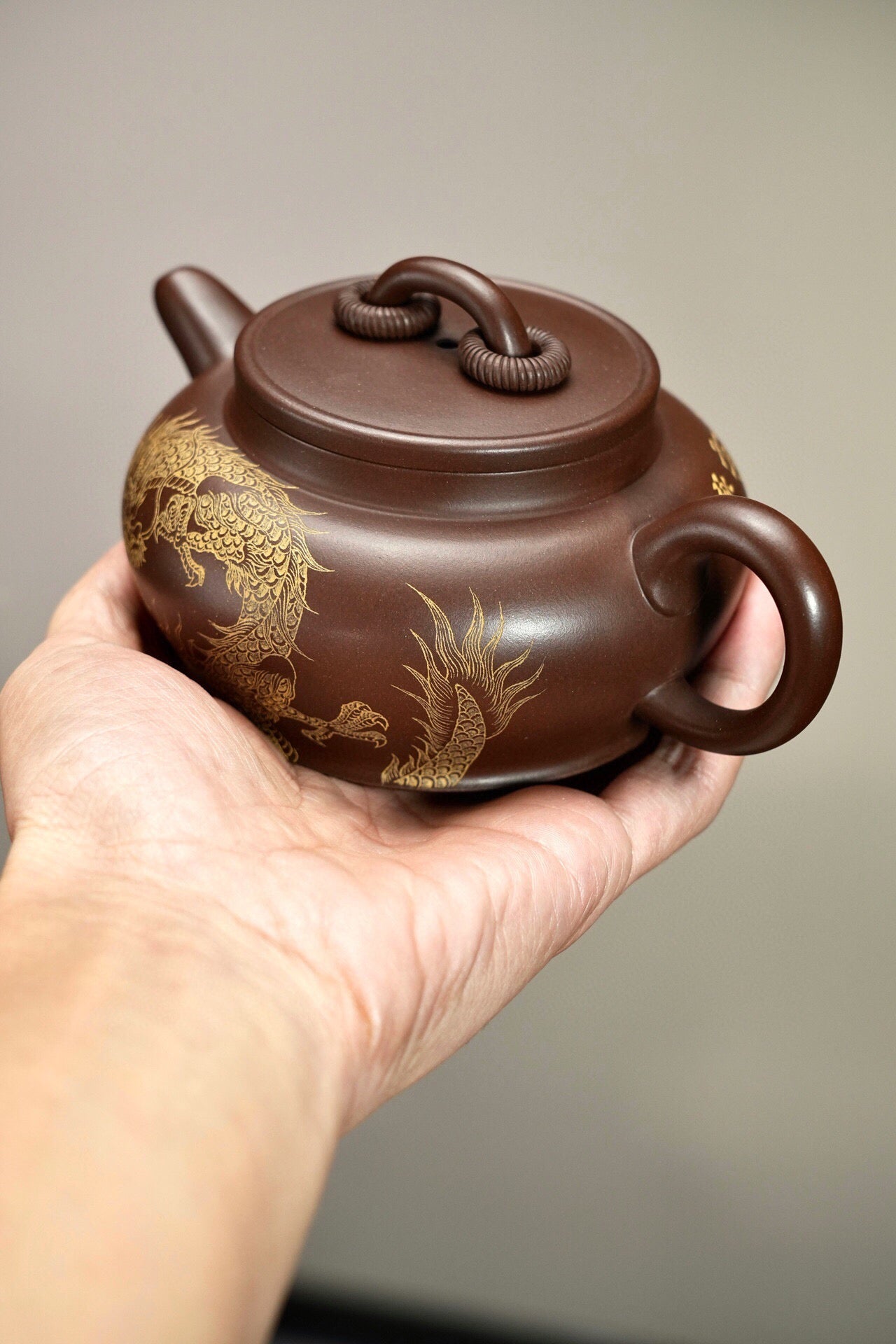 Dayun Double Circle，Seiko，Purple clay teapot，300cc